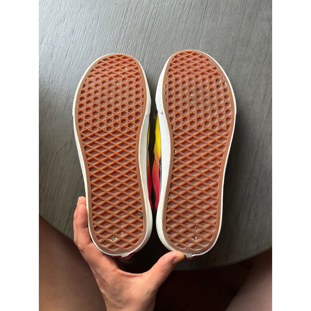 Vans Old Skool Flame sneakers with black suede panels Men's: 9.5 Women's 11 - Picture 5 of 7
